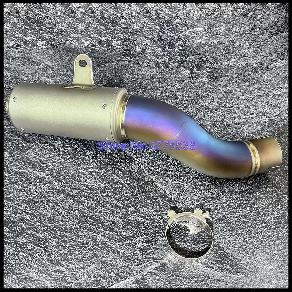 Titanium Alloy for Kawasaki ZH2 2020-2023 H2 H2SX H2SX SE Handmade Motorcycle Exhaust Slip-on Link Pipe Escape Moto Muffler - Image 5