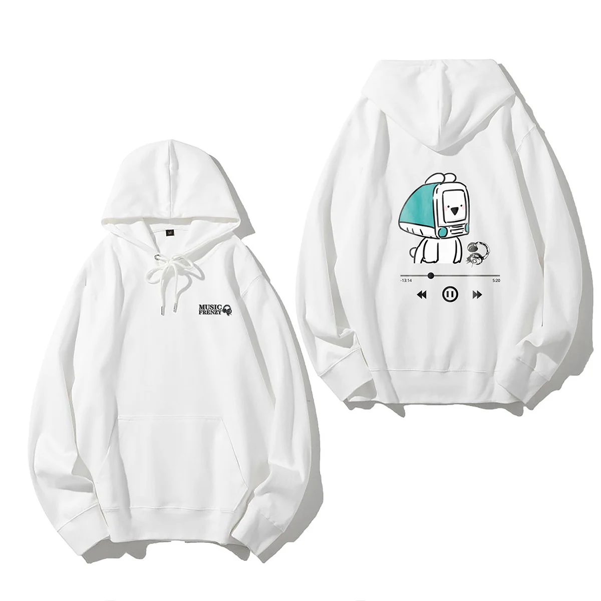 

Harajuku Hoodie Women Oversized Hoodie Pullover Fashion Cute Long Sleeve Hooded Sweatshirt Tops Kawaii Clothes