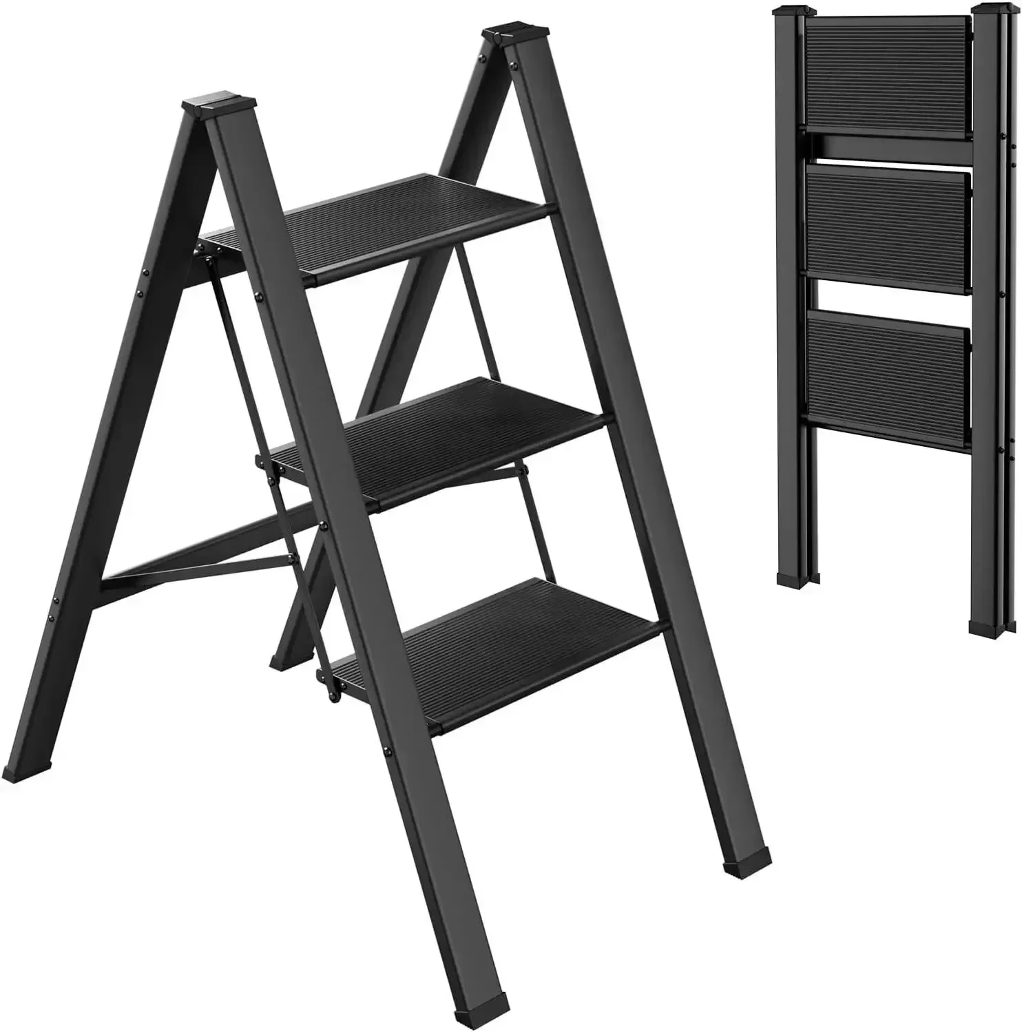 Black 3 Step Ladder