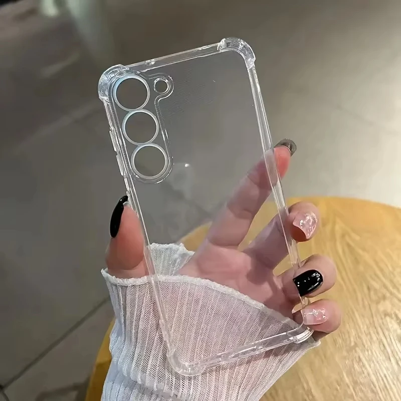Shockproof Silicone Air-Bag Clear Phone Case