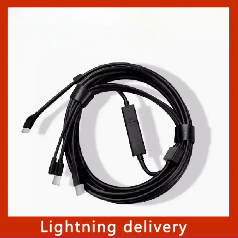 

Original For VALVE INDEX VR Headset Cable 3 in 1 Connecting Cable Cord 5.9M Virtual Reality PC Games