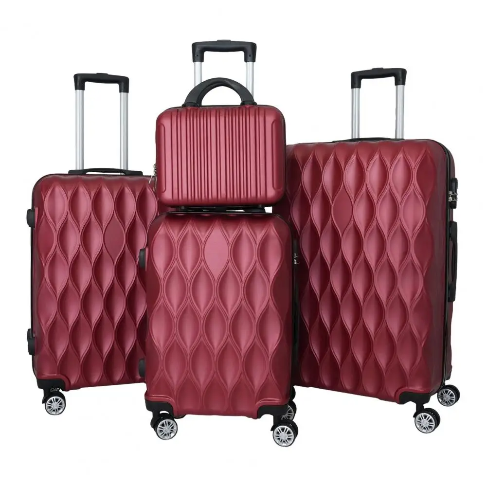 4 Pcs/Set Suitcase Set Hard Shell 5