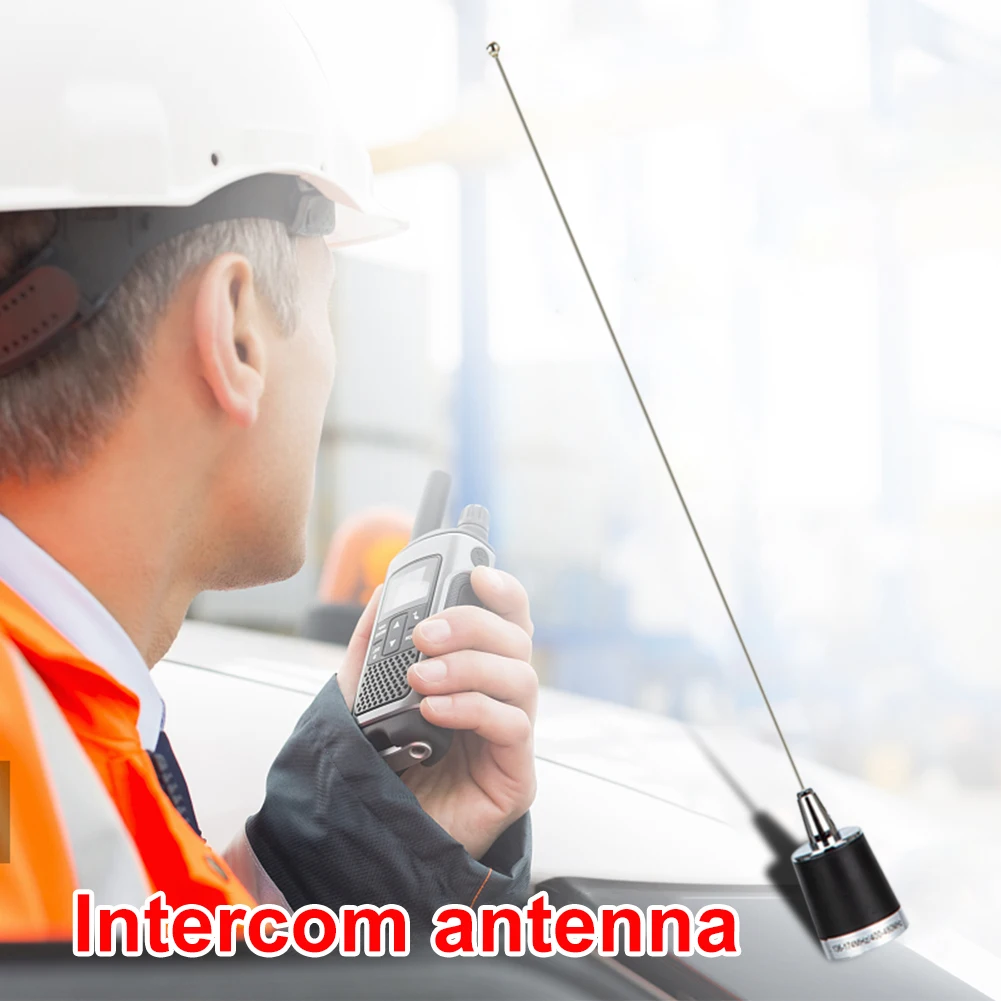 듀얼 밴드 자동차 라디오 워키토키 안테나 VHF/UHF 100W 자동차 안테나 144/430MHz 고이득 교체용 자동차 부품