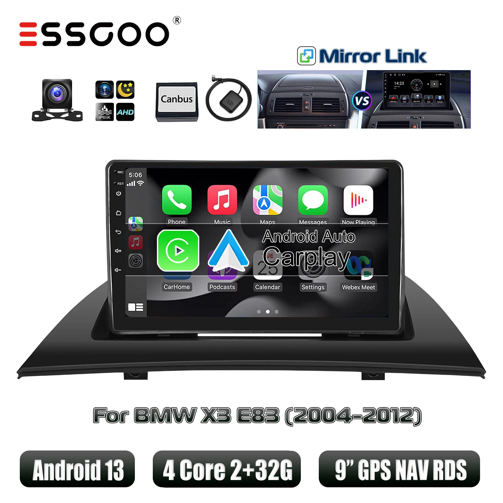 2-32G Carplay Cam