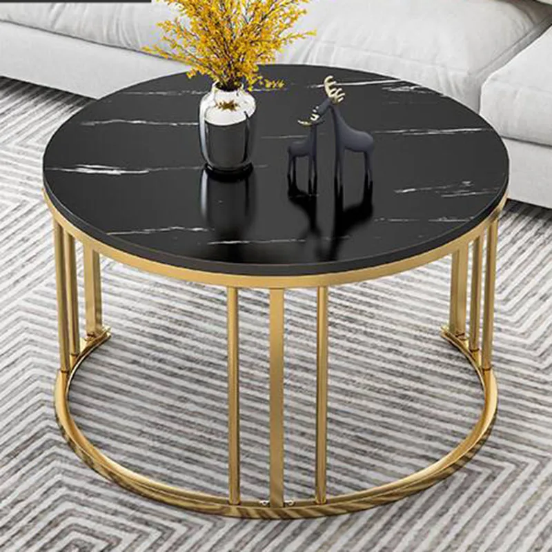 Рисунок 5 - Круглый журнальный столик в эстетике для гостиной