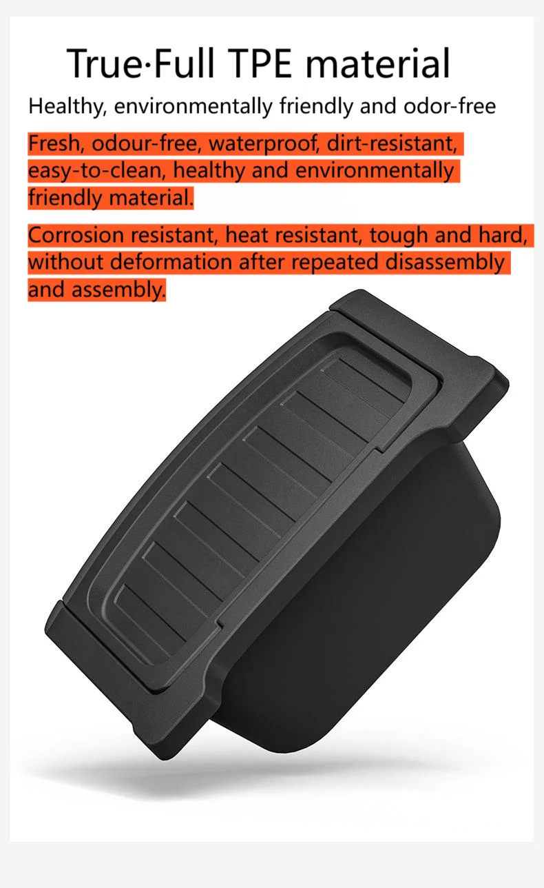 For Tesla Model Y Juniper Rear Seat Storage Box Under Air Vent Storage Case Tras