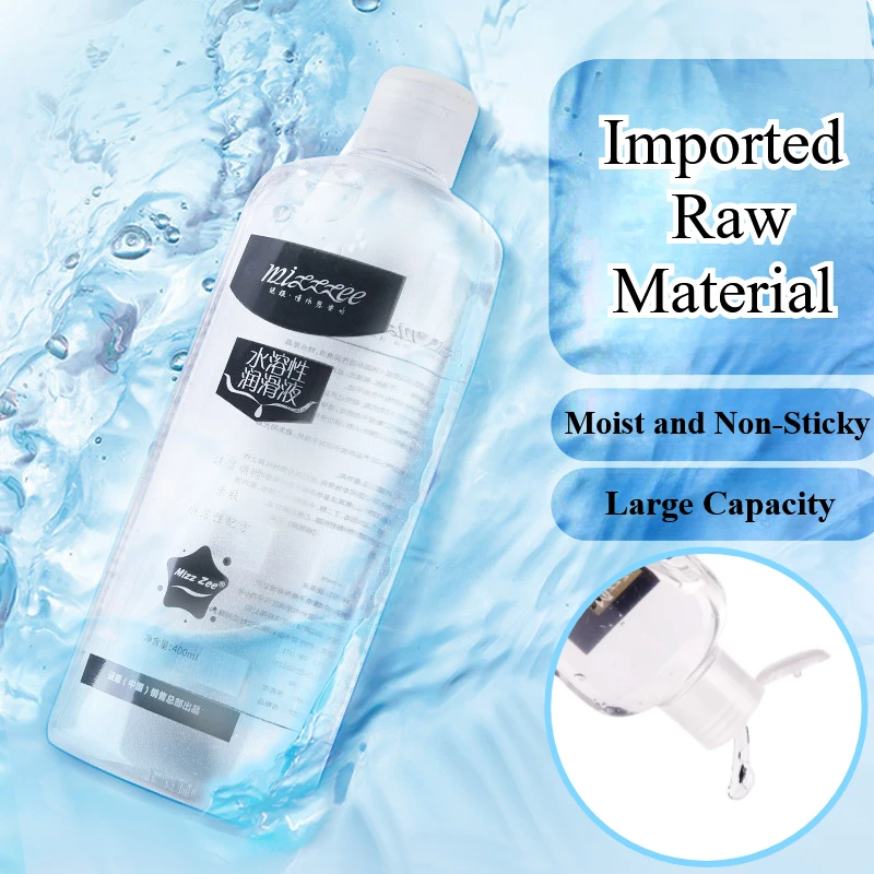 Wasserbasiertes Gleitmittel mit großer Kapazität für Sex-Anal-Gleitmittel für Erwachsene, 200/400 ml, Paar-Gel-Frauen-Gleitflüssigkeit, Sexshop ab 18 Jahren, Männer