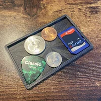 coin key tray storage organizer for Card Holder Rfid Aluminum Case Metal Wallet Men Slim Business Cardholder Cash 1