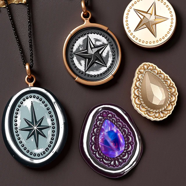 3D Embossed Wax Seal Stamp Crown/pentagram/gemstone For A Copper Head Envelopes Wedding Invitations Scrapbooking