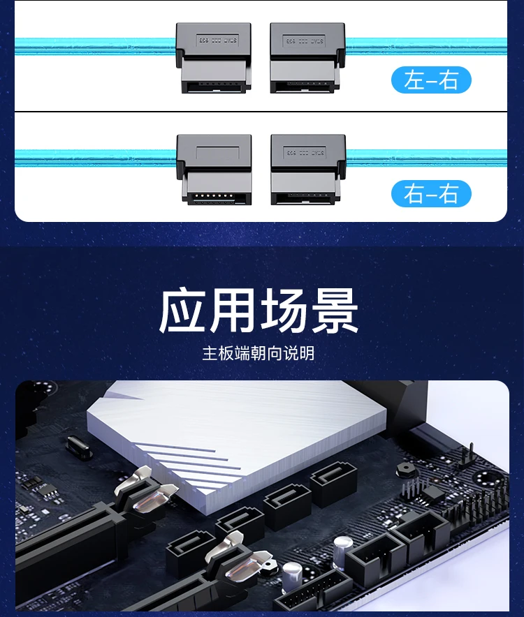 Dual Channel Hard Drive Cabo de Dados,