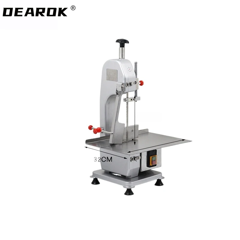 Electric Bone Saw Cutting Machine Food Processor Commercial Desktop Electric Bone Saw Cutter Bone Cutter Small Bone With 2 Saws 2