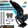 Koopa Mini Cordless 6 Inch Portable Brushless Electric ChainSaw Automatic Oiler,Support 18V makita battery 1