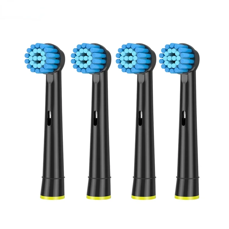

4PCS Sensitive Gum Care Replacement Brush Heads For Oral B D12 D100 D36 PRO3000 vitality Triumph Electric Toothbrush