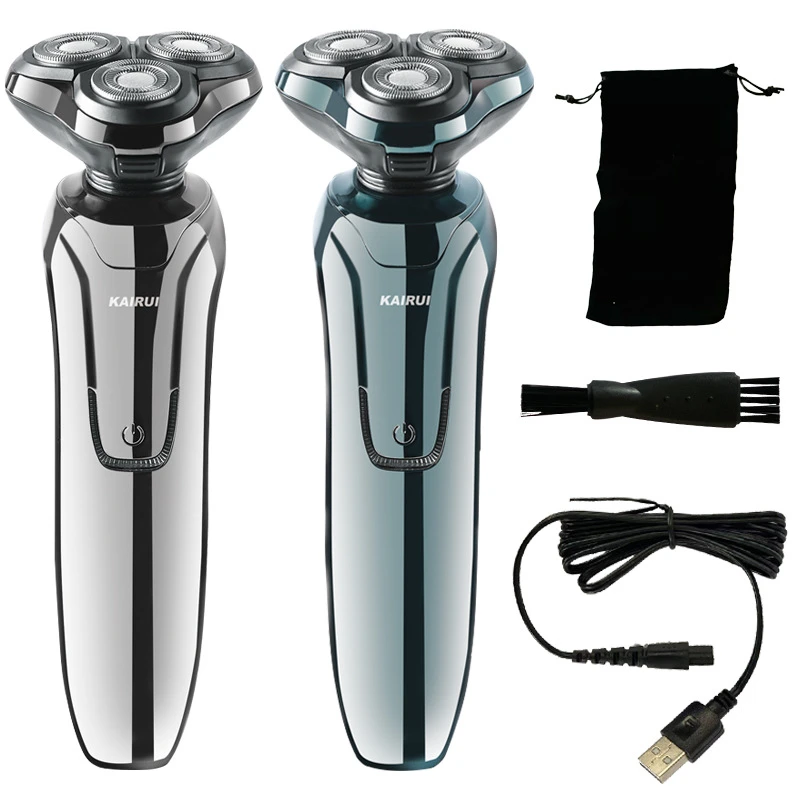 2022 New Professional Electric Shaver New Floating Three Head 4d
