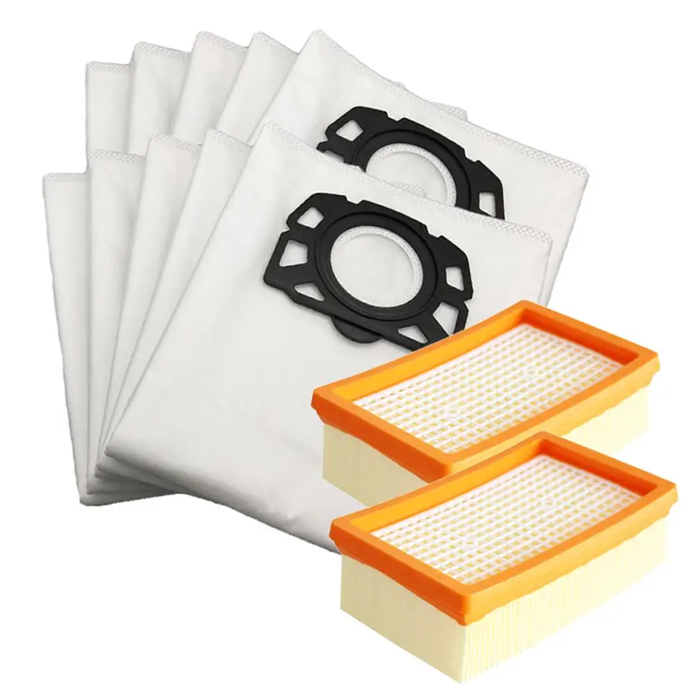 Zikenis 4er Set Kärcher Staubsauger Filter - Für MV4/MV5/MV6/WD4/WD5/WD6 Modelle