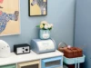 1/6 doll house model furniture accessories mini model Retro bread box storage box 4