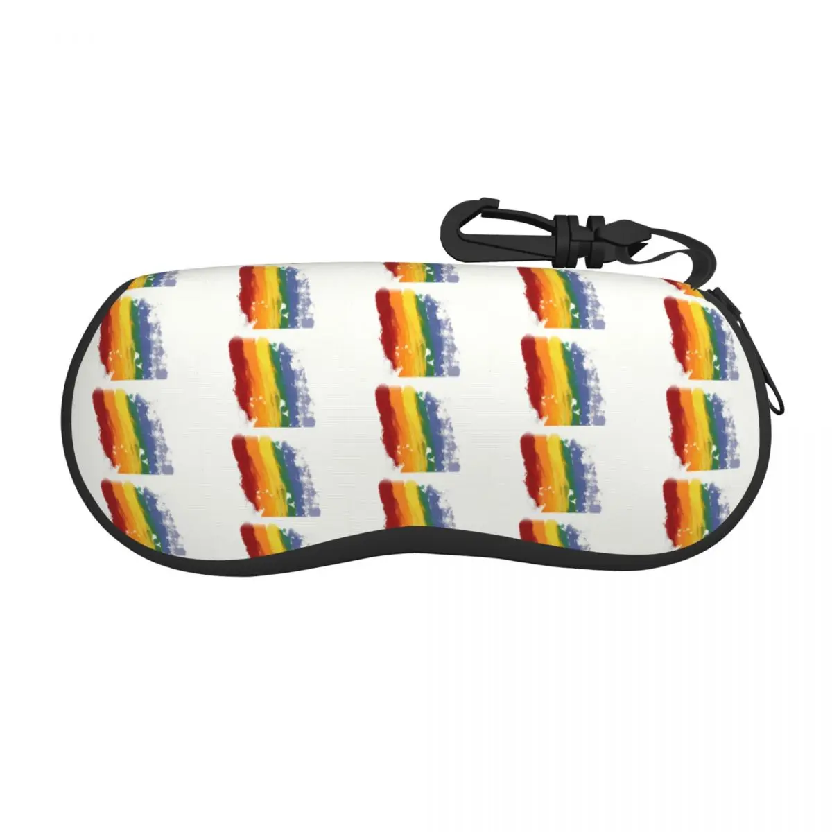 

LGBT Rainbow Shell Eyeglasses Protector Cases Cool Sunglass Case Gay Pride Glasses Bag