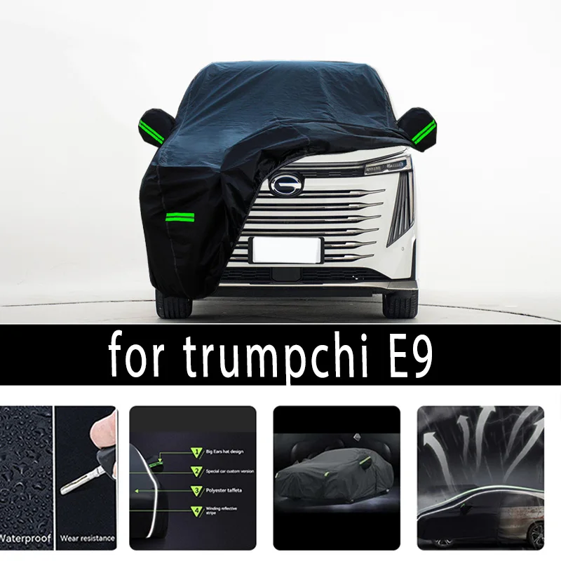 

For Trumpchi E9 Protection Full Car Covers Snow Cover Sunshade Waterproof Dustproof Exterior Car accessories