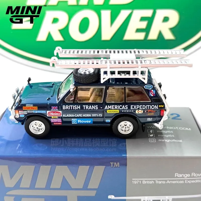 Mini Gt Car Model 1/64 Land Rover Range Rover British Explorer