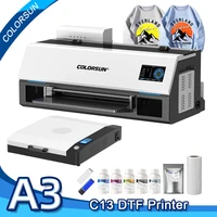 Colorsun A3 DTF Printer For Epson XP600 Impresora a3 DTF Directly to Film T-Shirt Printing Machine For T-shirt Hoodies Fabric