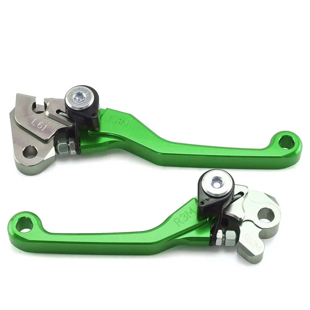Фото ЧПУ Заготовка поворотный складной тормозной рычаг сцепления для KAWASAKI KX125 06-08 KX250 05-08 KX250F KX450F 05-12 KDX200 KDX220 95-06 KX KXF №2