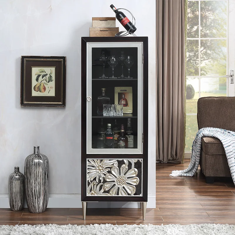 

Sideboard Solid Wood Wine Living Room Locker Villa Display