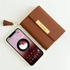 Mini A7 Loose-leaf Notebook Exquisite Senior Bussiness Diary Pu Cover Notepad 365day Planner School Office Stationery Friend 3