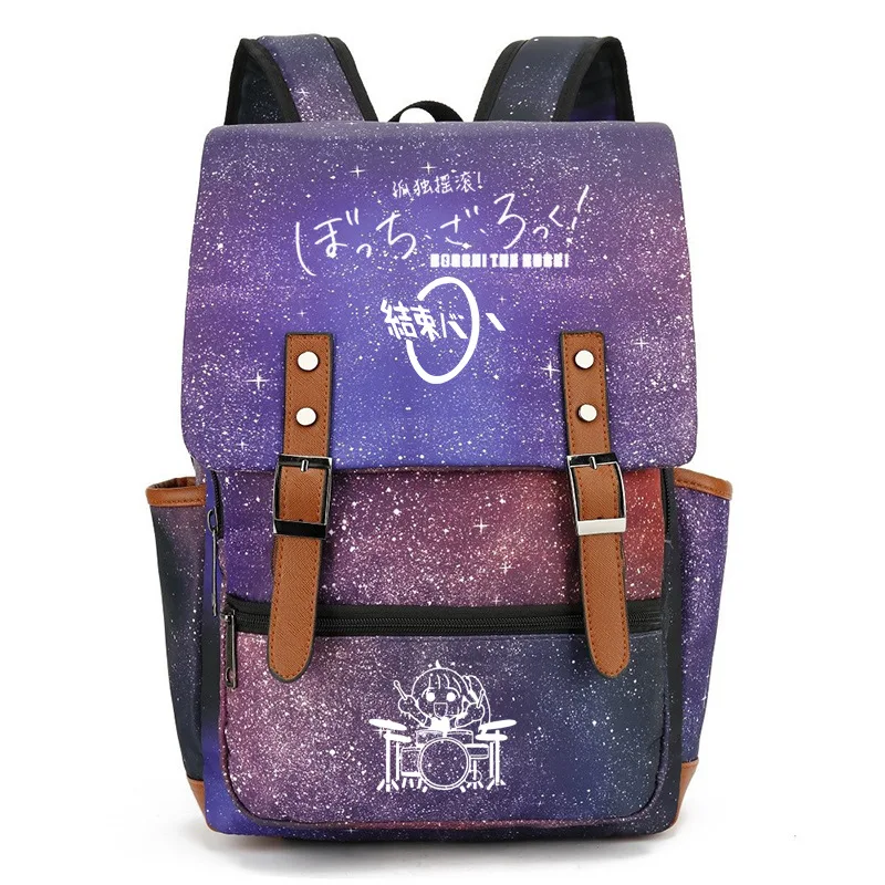 

BOCCHI THE ROCK! Backpack Durable Oxford Laptop Bag Boy Girl High School Bags