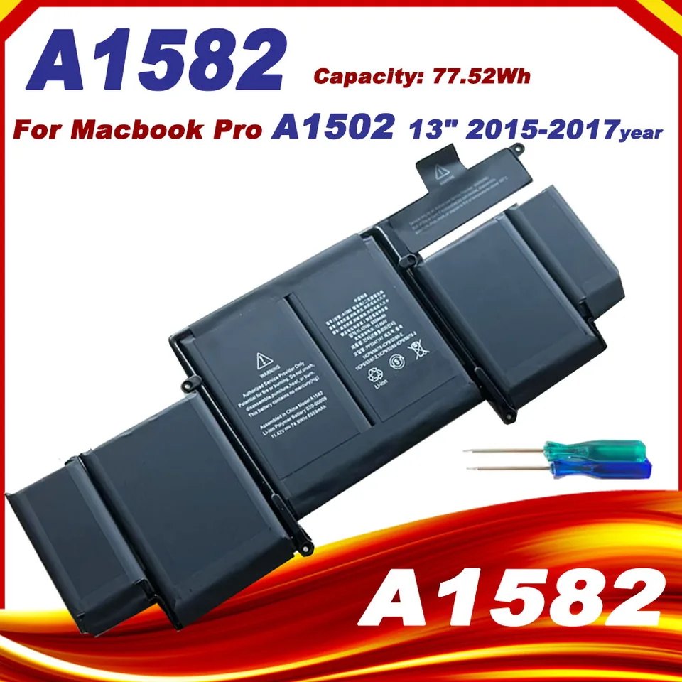 A1502 2015 Battery A1582 For Apple MacBook Pro 13