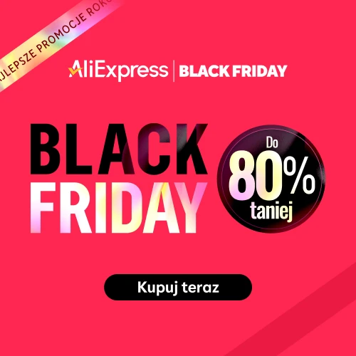AliExpress | Black Friday - zyskaj ponad $210 w kuponach