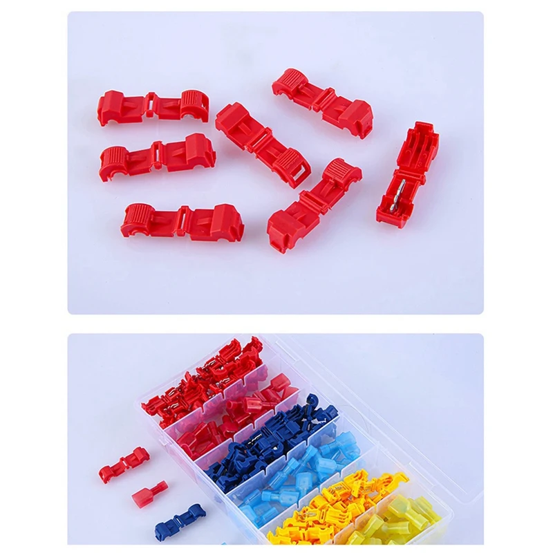 T-Type Break-Free Wire Terminal Main Line Branch Wire Clamp Combination Quick Connection Terminal