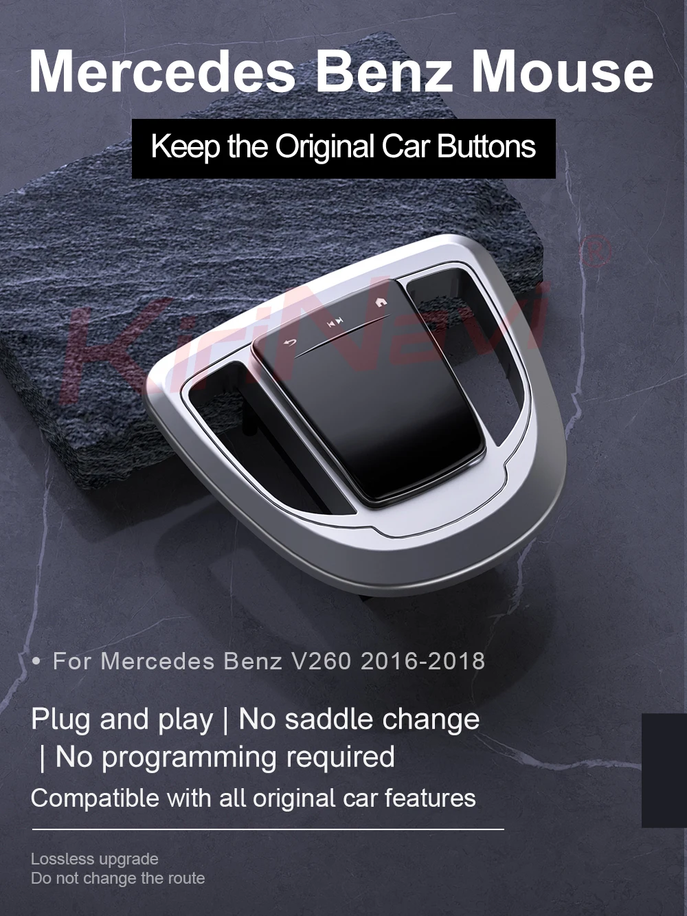 

Modify the Original Car Mouse Button Joystick in the Control Center For Mercedes Benz V260 2016 2017 2018 Multimedia Touch Pad