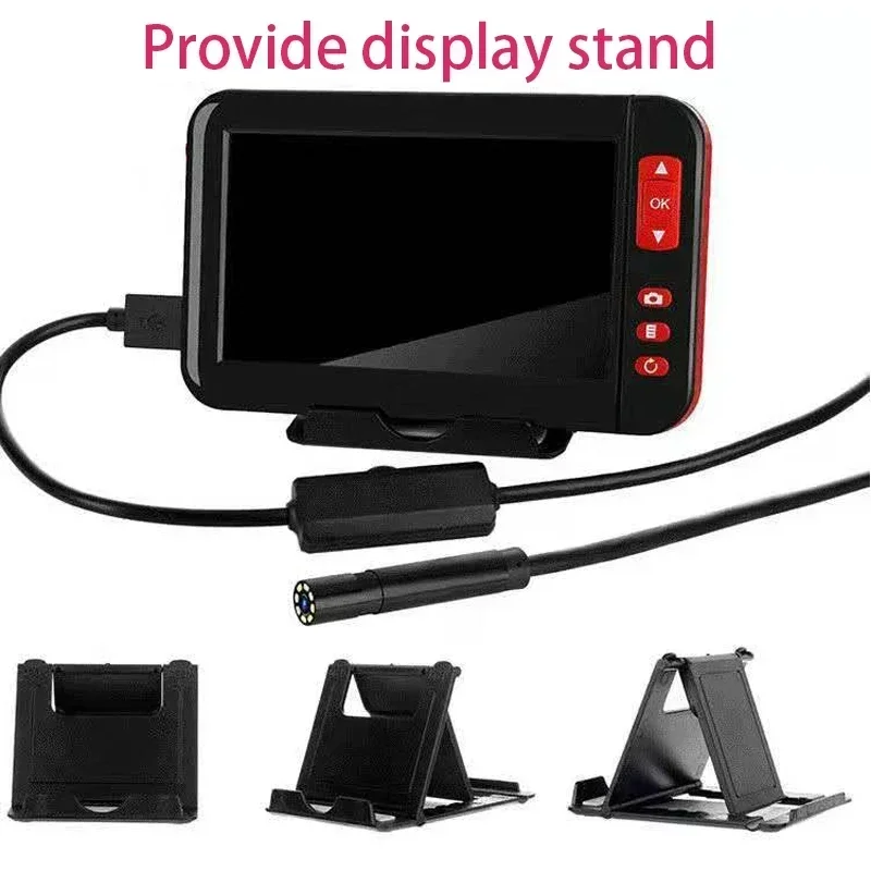 Fisherman 1080P 4.3 inches Underwater Fishing Camera IP68 Waterproof 8LED Fish Finder