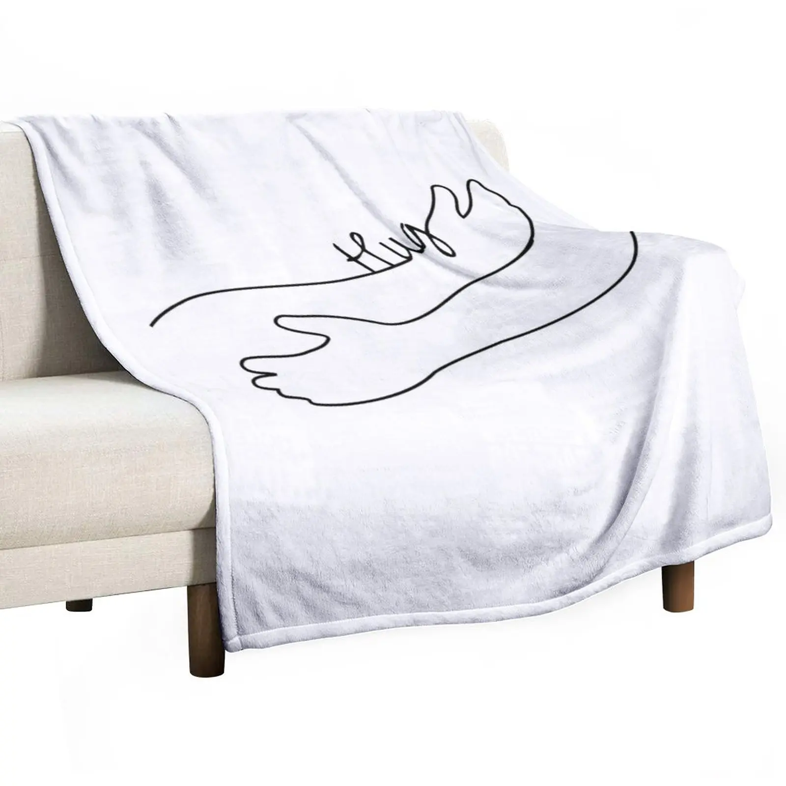 

Hug Throw Blanket Furry Blanket Sofa Blanket Custom Blanket