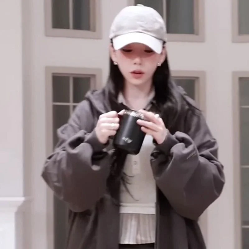 TaeYeon 2025 K Tour Concert Women's Sweatirt Trendy Streetwear Sle Triple Poyester Fiber Spring Collection