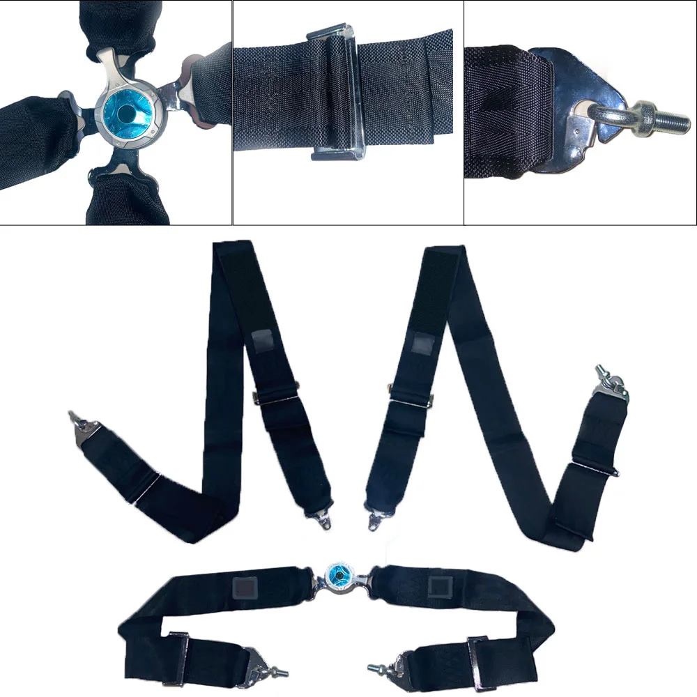 Clip Per Cinture Di Sicurezza Auto - Set Da 4 Pezzi Universali, Anti-Scialacquio - Foto 7