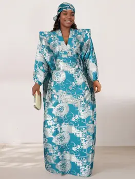 African Dresses for Women Traditional Africa Clothing Dashiki Ankara Outfits Gown Abayas Robe Muslim Kaftan Maxi Long Dress 2025