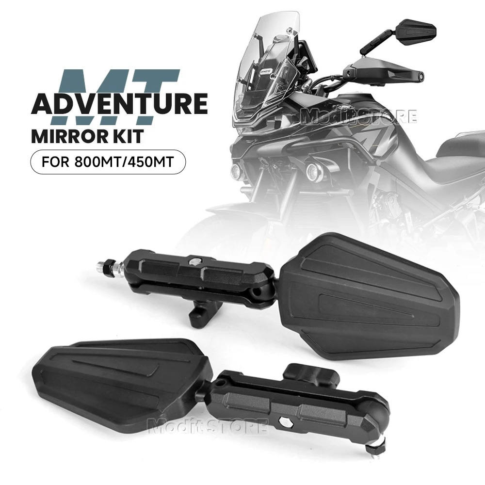 

Rearview Mirrors For CFMOTO 800MT 650MT 450MT Motorcycle Accessories Adventure Mirror KIT Side Rear View Mirror Spare Parts