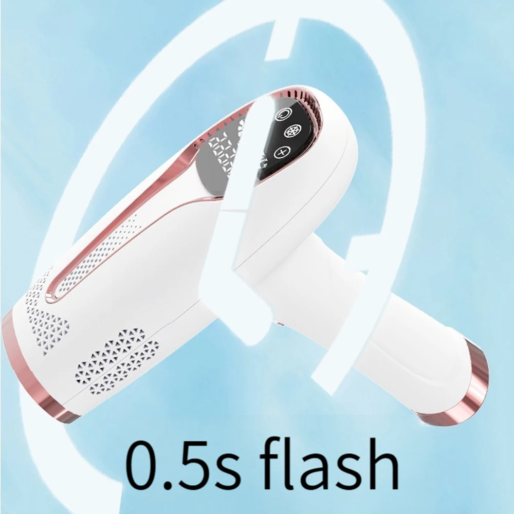 2023 New 999999 Flashes Laser Epilator Ice Sensing Painless Permanent Hair Removal IPL Photoepilator Bikini Body Laser Epilator