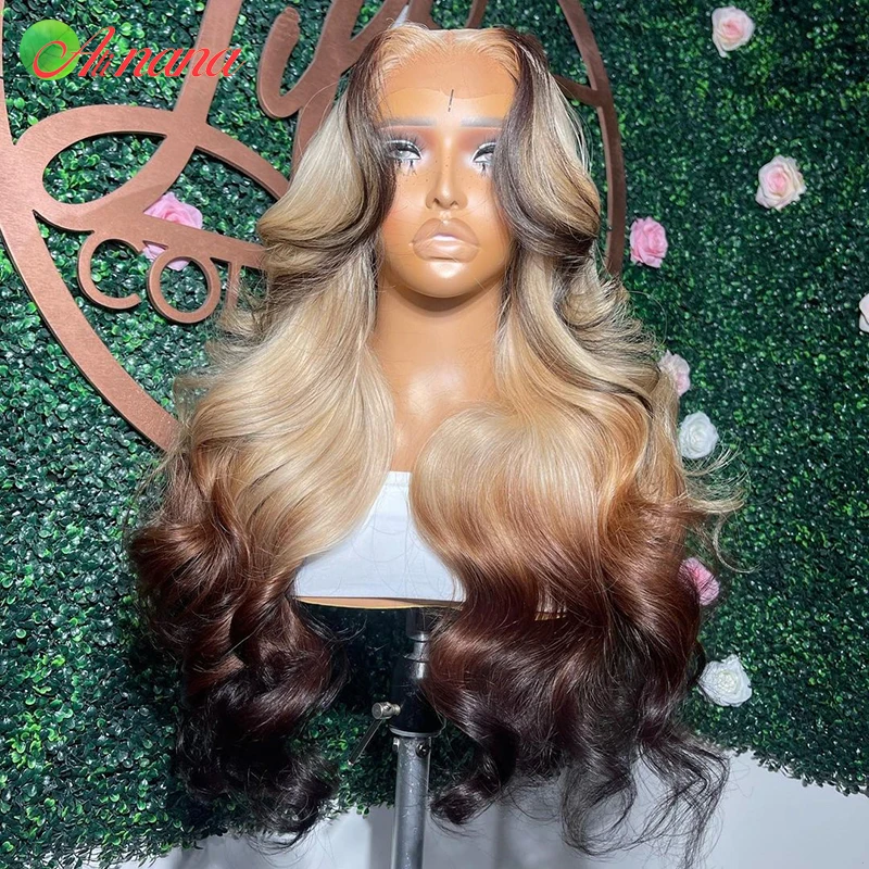 613 Honey Blonde Deep Wave Lace Frontal Wig