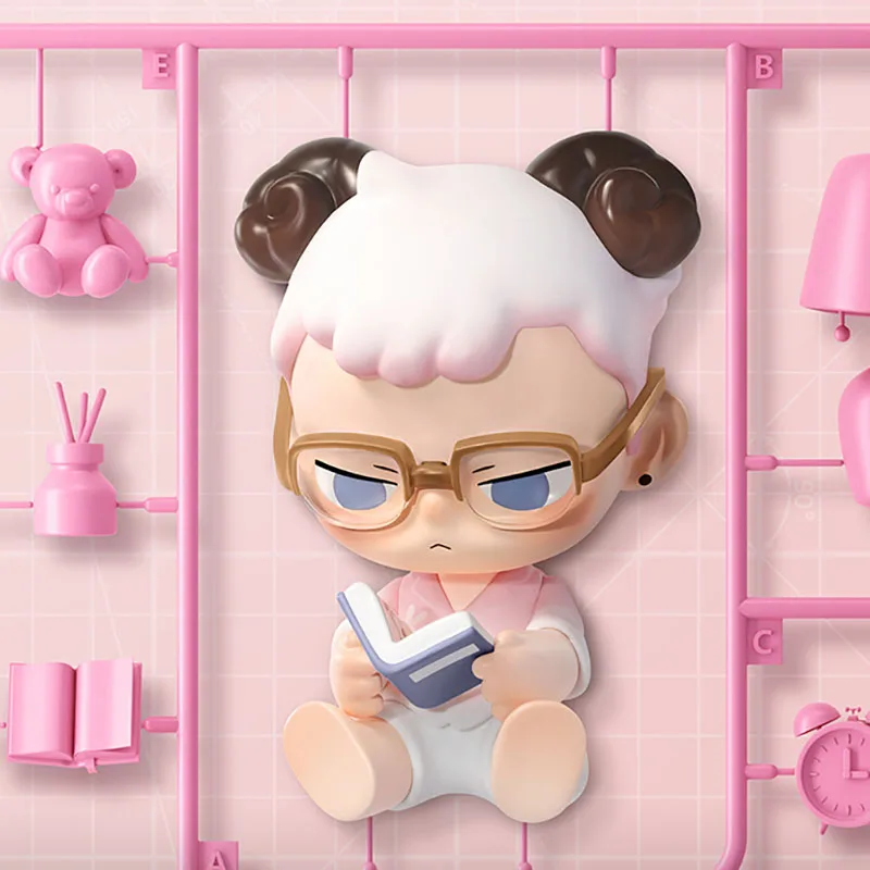 thumbnail image 1 of POPMART KUBO 24/7 You Series Blind Random Box Toys Kawaii Anime Action Figure Caixa Caja Surprise Mystery Box Dolls Girls Gift, 1 of 5