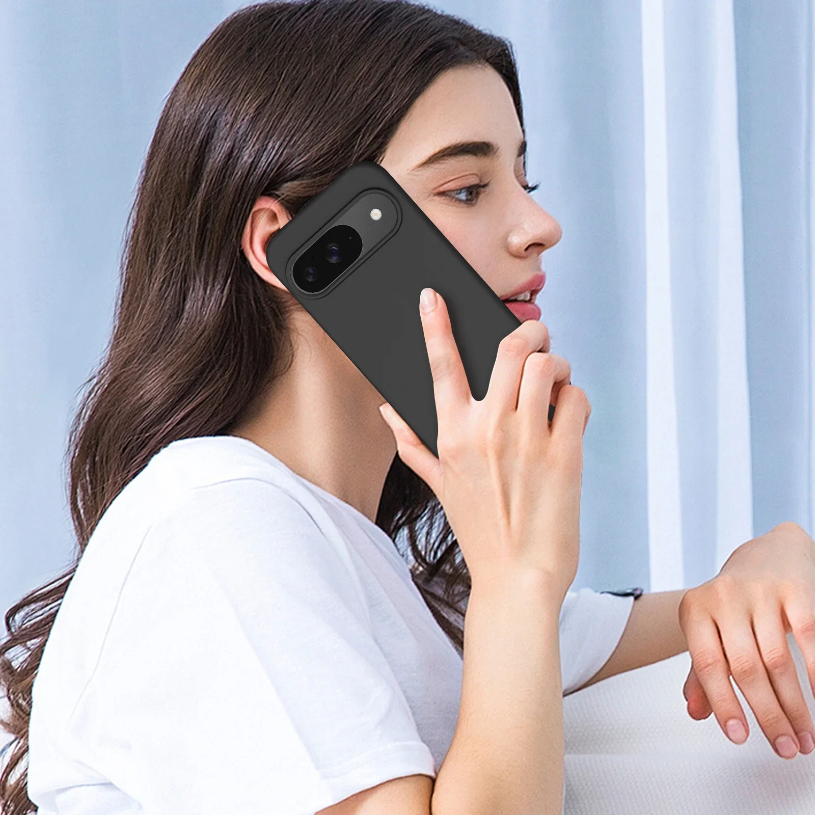 Premium Soft Liquid Silicone TPU Protective Case - Smooth Skin Feel Cover