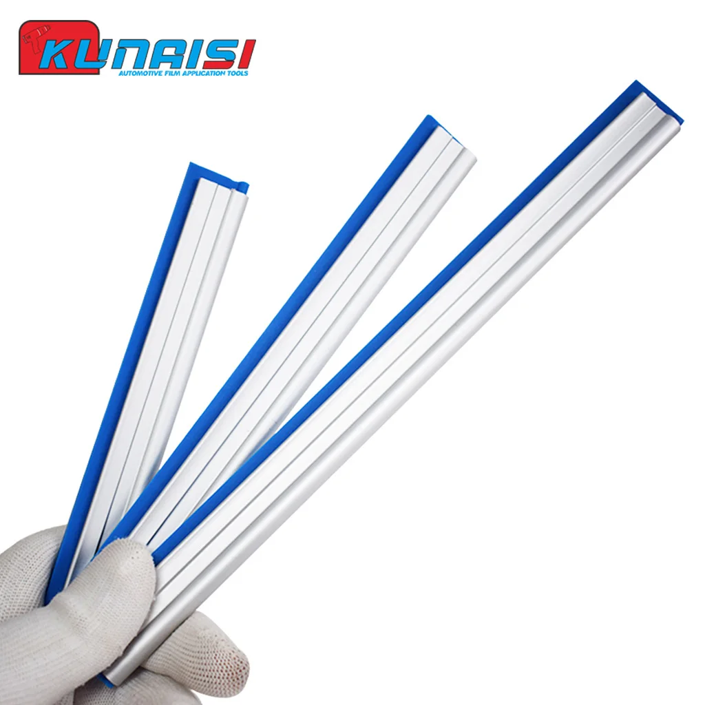 KUNAISI car film application tool aluminum strip silicone scraper car cleaning tool glass cleaning