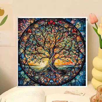 Diamond Painting Glass Tree 3