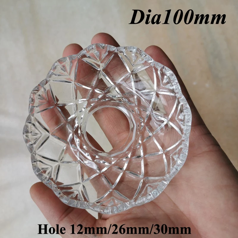 2Pcs Glass Crystal Dia100mm Bobeches Bowl Lamp Elbow Support Candle Holder Wedding Decor Chandelier Tray Light Accessories crystal sun catcher,chandelier crystal drops