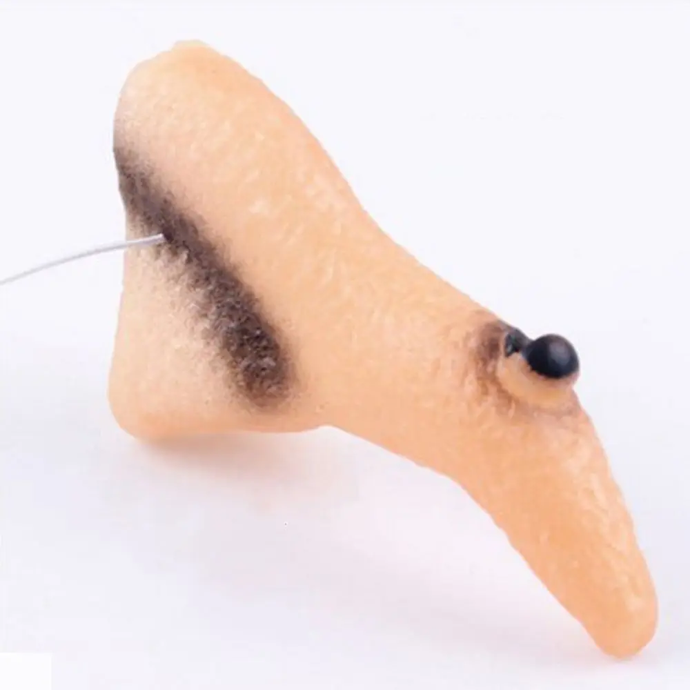 Funny Terrible Rubber Witch Nails Witch Nose Halloween Prop Toys for Women Men Halloween Supplies halloween prop toys