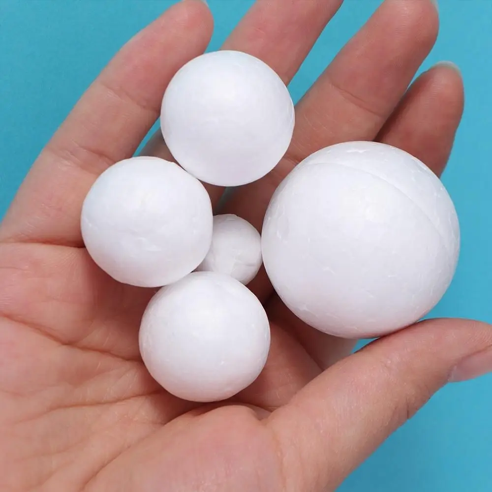 DIY Supplies Mini Foam Balls White Polystyrene Christmas Balls Round Christmas Ornaments Wedding christmas tree ornaments styrofoam balls foam balls