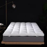 Матрас на гусином пуху 200*220 — толщина 6 см, антиаллергенный, с нулевыми стержнями пера, мощность заполнения 800+, все размеры — изображение 2