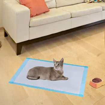 Costway 300 PCS 17'' X 24'' Puppy Pet Pads Dog Cat Wee Pee Piddle Pad Training Underpads 4