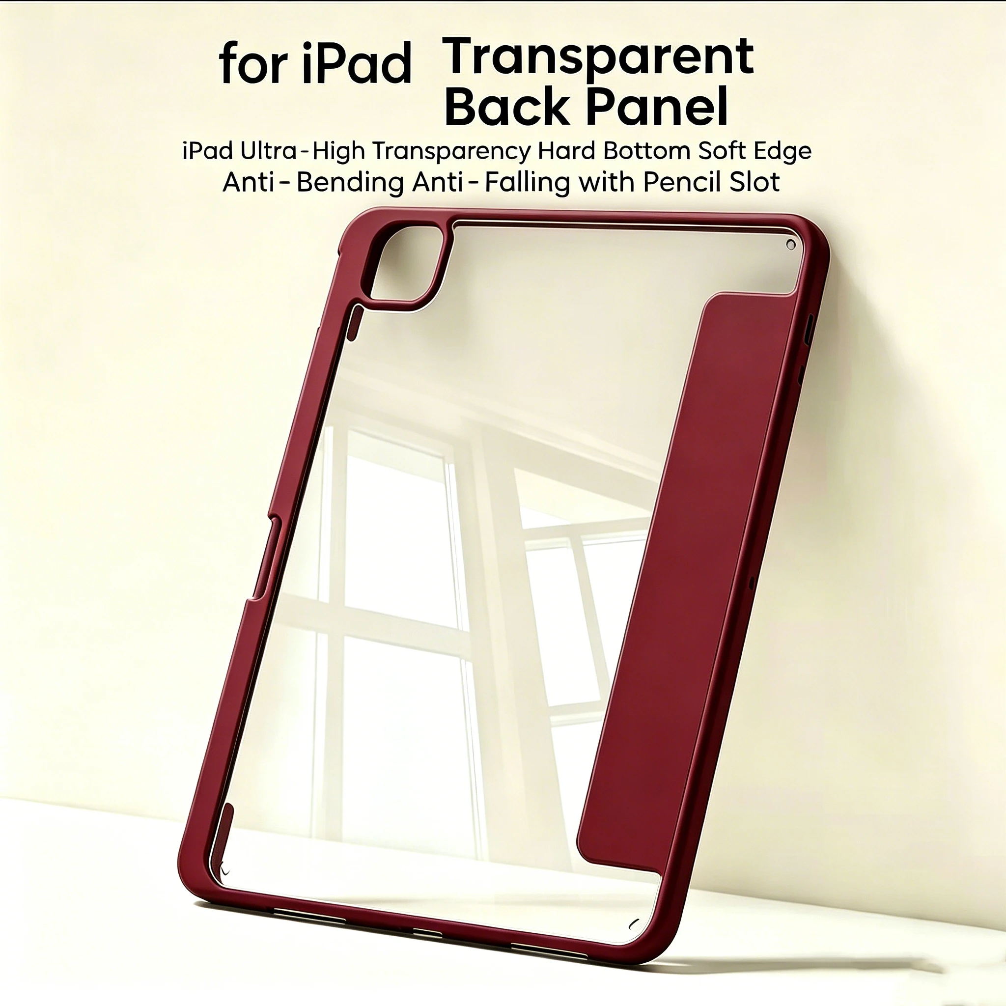 Advanced Tablet Case with Pencil Holder, Shockproof Hybrid Cover